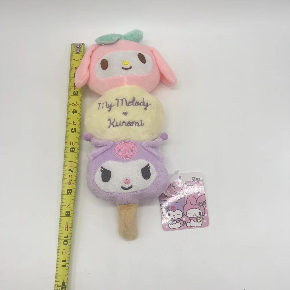 Sanrio My Melody Kuromi Dango Mochi Plush from Japan New Rare Toy W‎ Tags